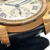 カルティエ Cartier カリブル ドゥ カルティエ 38mm WF100013 シルバー K18PG 自動巻き メンズ 腕時計