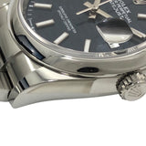 ロレックス ROLEX デイトジャスト36 ランダムシリアル 126200 ブライトブルー フルーテッドモチーフ オイスターブレス SS メンズ 腕時計