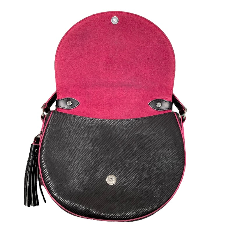 ルイ・ヴィトン LOUIS VUITTON サンクルー M54156 ノワール ピンク エピレザー エピ レディース ショルダーバッグ