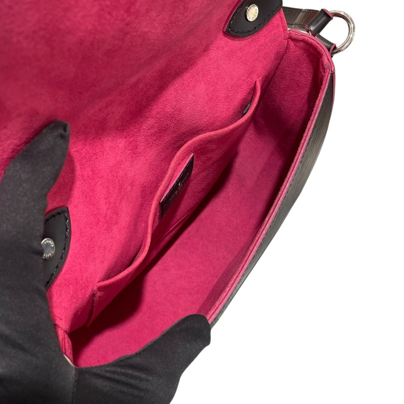 ルイ・ヴィトン LOUIS VUITTON サンクルー M54156 ノワール ピンク エピレザー エピ レディース ショルダーバッグ