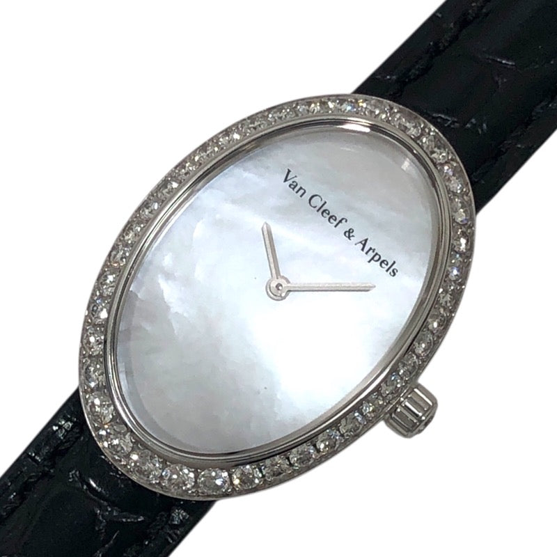 ヴァンクリーフ＆アーペル Van Cleef & Arpels タイムレス WJWF01I9(VCARM9122) ホワイトシェル 750WG レディース 腕時計