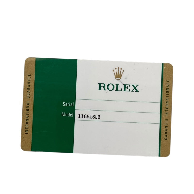 ロレックス ROLEX サブマリーナ ランダムシリアル 116618LB ロイヤルブルー K18YG 自動巻き メンズ 腕時計