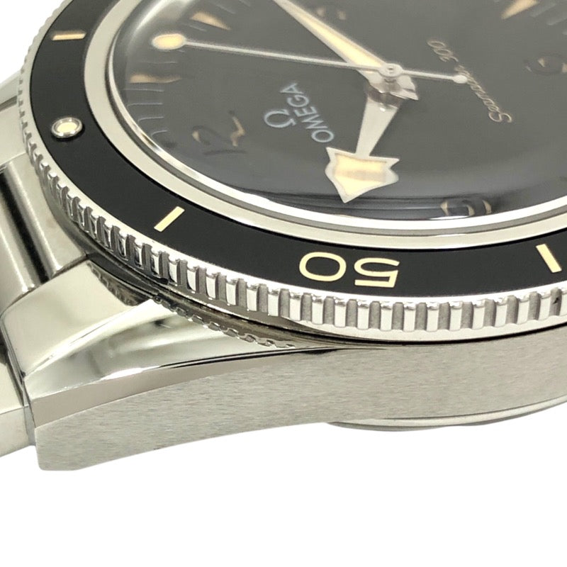 オメガ OMEGA シーマスター300M コーアクシャルマスタークロノメーター 234.30.41.21.01.001 ブラック SS メンズ 腕時計