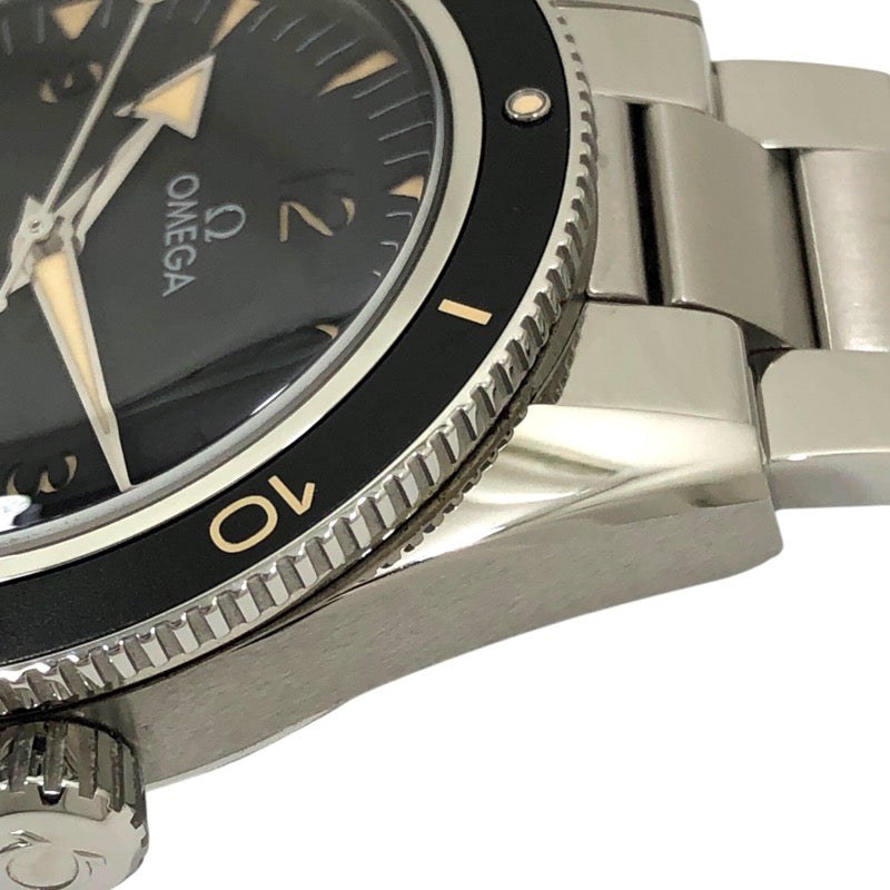 オメガ OMEGA シーマスター300M コーアクシャルマスタークロノメーター 234.30.41.21.01.001 ブラック SS メンズ 腕時計
