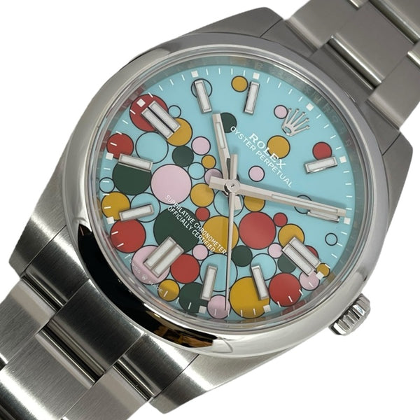 ロレックス ROLEX オイスターパーペチュアル41 セレブレーション ランダムシリアル 124300 セレブレーション SS 自動巻き メンズ 腕時計