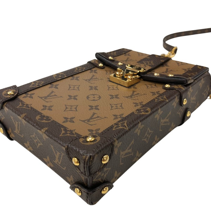 ルイ・ヴィトン LOUIS VUITTON ポシェット・トランク ヴェルティカル M67873 モノグラム・リバース キャンバス レディース ショルダーバッグ