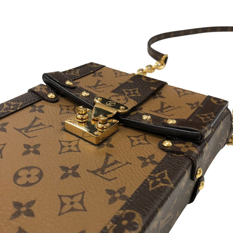 ルイ・ヴィトン LOUIS VUITTON ポシェット・トランク ヴェルティカル M67873 モノグラム・リバース キャンバス レディース ショルダーバッグ
