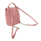 シャネル CHANEL Vステッチバッグパック AS0640 ピンク ゴールド金具 カーフ レディース リュック・デイパック