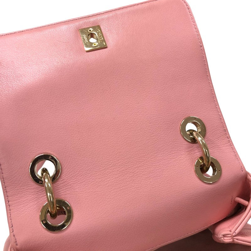 シャネル CHANEL Vステッチバッグパック AS0640 ピンク ゴールド金具