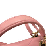 シャネル CHANEL Vステッチバッグパック AS0640 ピンク ゴールド金具 カーフ レディース リュック・デイパック