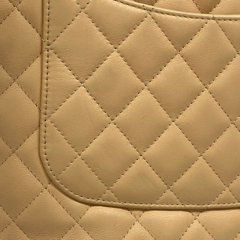 シャネル CHANEL カンボンライントートPM A25166 ベージュ×ブラック カーフ レディース ハンドバッグ