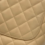 シャネル CHANEL カンボンライントートPM A25166 ベージュ×ブラック カーフ レディース ハンドバッグ