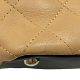 シャネル CHANEL カンボンライントートPM A25166 ベージュ×ブラック カーフ レディース ハンドバッグ