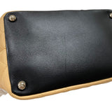 シャネル CHANEL カンボンライントートPM A25166 ベージュ×ブラック カーフ レディース ハンドバッグ