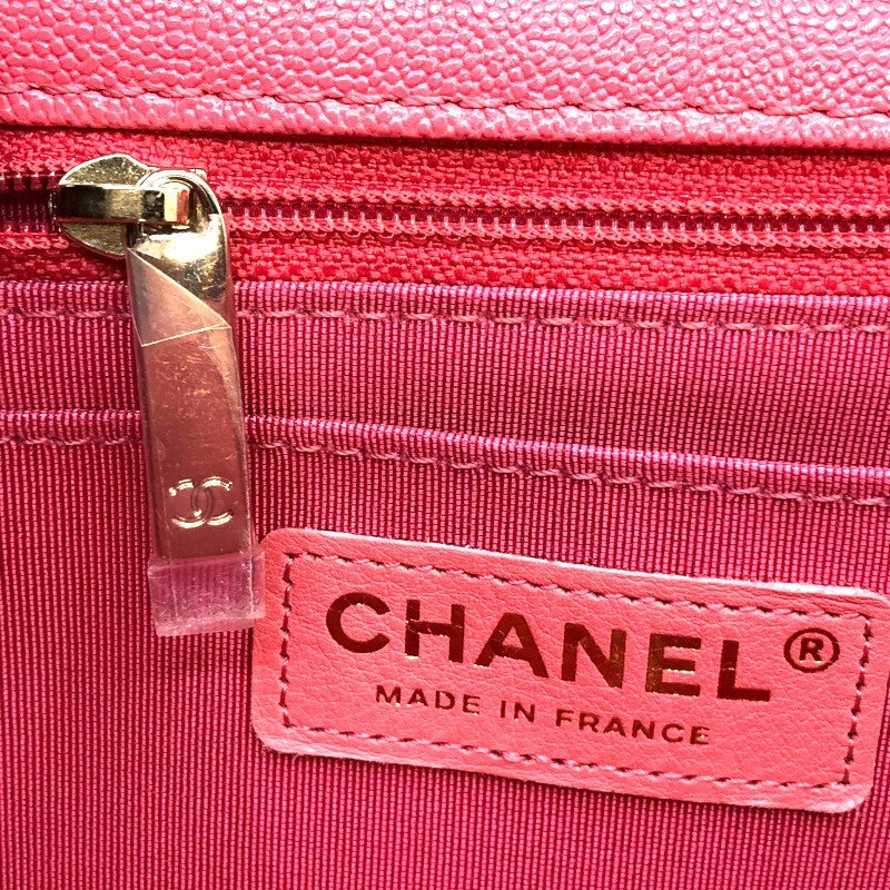 シャネル CHANEL マトラッセスモールショルダーバッグ AS2273 ピンク ゴールド金具 ソフトキャビアスキン レディース ショルダーバッグ