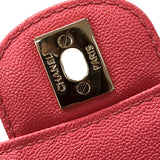 シャネル CHANEL マトラッセスモールショルダーバッグ AS2273 ピンク ゴールド金具 ソフトキャビアスキン レディース ショルダーバッグ