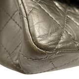 シャネル CHANEL 2.55 ラージ フラップバッグ A37587 15番台 ブロンズ エイジドカーフ レディース ショルダーバッグ