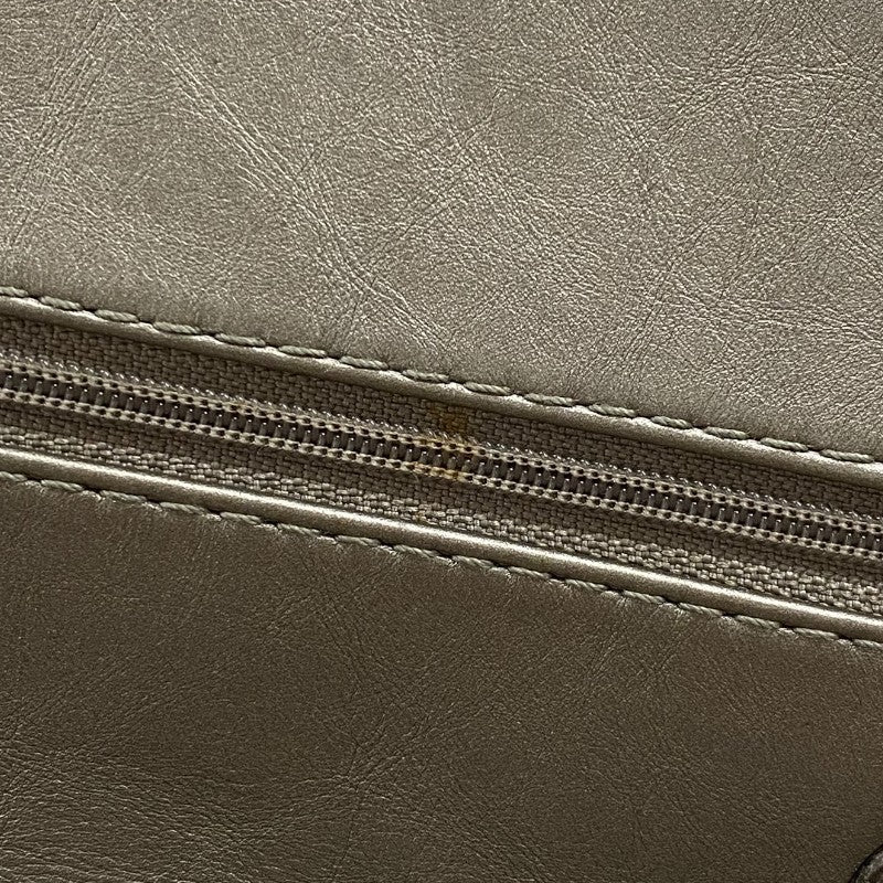 シャネル CHANEL 2.55 ラージ フラップバッグ A37587 15番台 ブロンズ エイジドカーフ レディース ショルダーバッグ