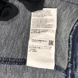 ドルチェ＆ガッバーナ Dolce & Gabbana ロゴプリントデニムスウェットパーカー G9ZU0T コットン メンズ パーカー