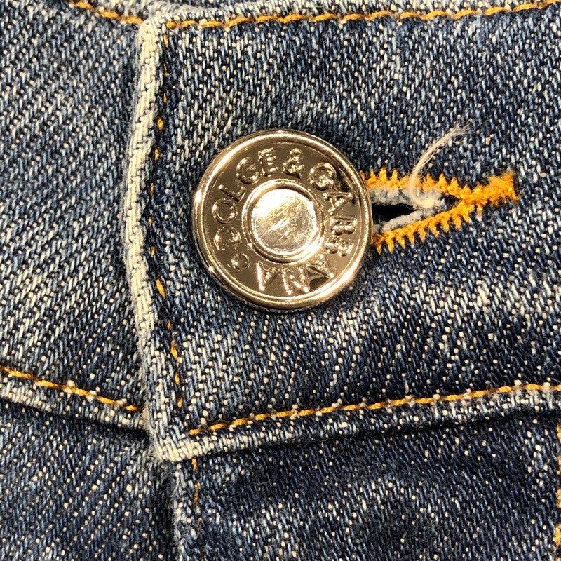 ドルチェ＆ガッバーナ Dolce & Gabbana ダメージデニムパンツ GY07CD