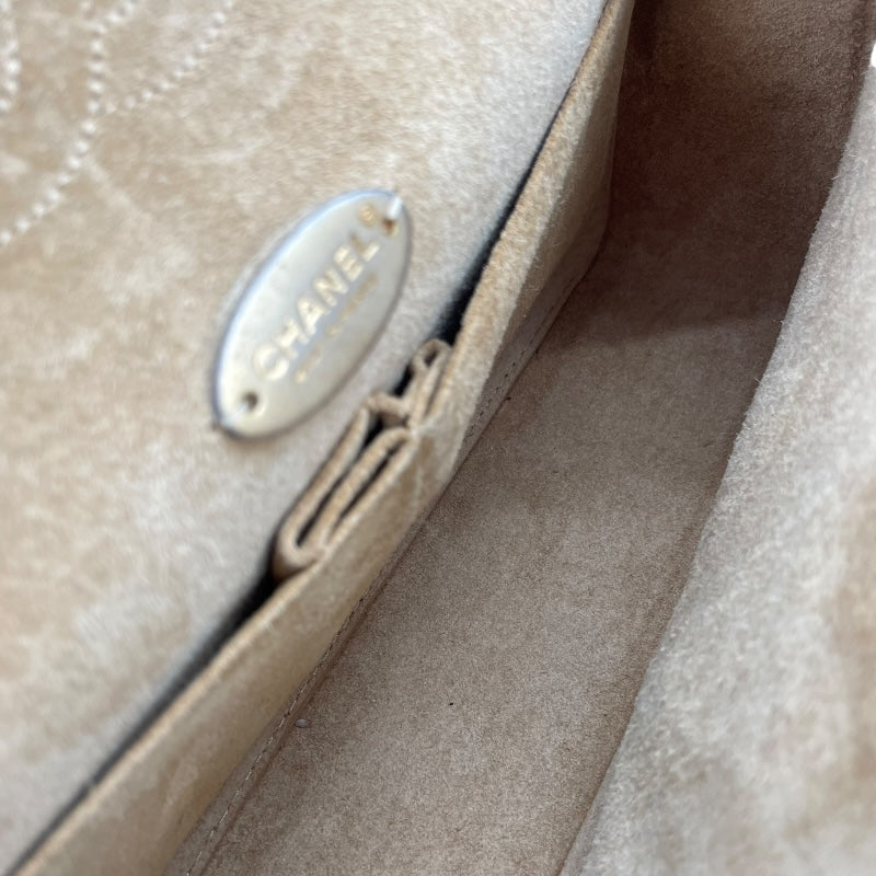 シャネル CHANEL マトラッセ25 A01112 24番台 ベージュ カーフスキン レディース ショルダーバッグ