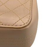 シャネル CHANEL マトラッセ25 A01112 24番台 ベージュ カーフスキン レディース ショルダーバッグ