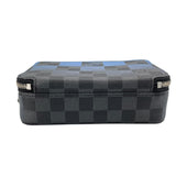 ルイ・ヴィトン LOUIS VUITTON アルファ・ウェアラブル ウォレット N60414 ブルー ダミエ・グラフィット メンズ ショルダーバッグ