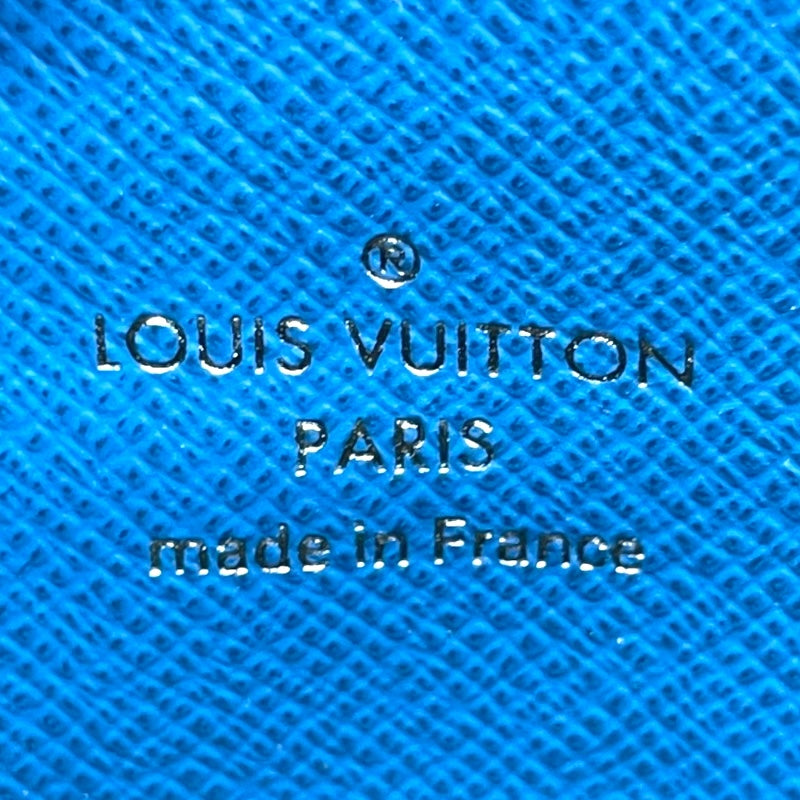 ルイ・ヴィトン LOUIS VUITTON アルファ・ウェアラブル ウォレット N60414 ブルー ダミエ・グラフィット メンズ ショルダーバッグ