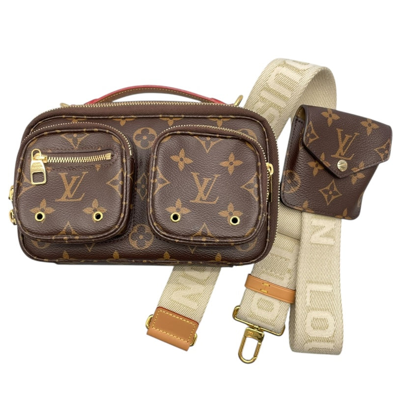 ルイ・ヴィトン LOUIS VUITTON ユーティリティ・クロスボディショルダー M80446 ブラウン モノグラム レディース ショルダーバッグ