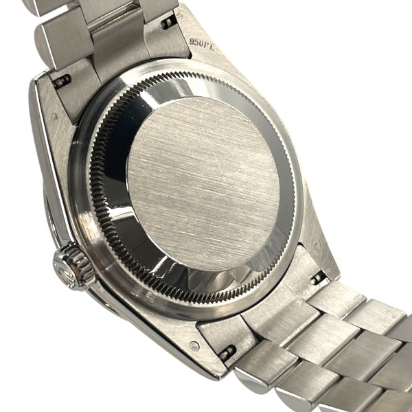 ロレックス ROLEX デイデイト36 ホリコン アイスブルー K番 118346A アイスブルー Pt950 自動巻き メンズ 腕時計