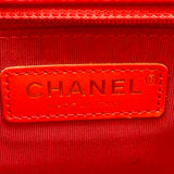 シャネル CHANEL マトラッセトップハンドルバッグ AS1358 29番台 レッド ゴールド金具 ラムスキン レディース ショルダーバッグ