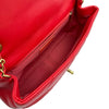 シャネル CHANEL マトラッセトップハンドルバッグ AS1358 29番台 レッド ゴールド金具 ラムスキン レディース ショルダーバッグ
