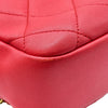 シャネル CHANEL マトラッセトップハンドルバッグ AS1358 29番台 レッド ゴールド金具 ラムスキン レディース ショルダーバッグ