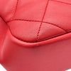 シャネル CHANEL マトラッセトップハンドルバッグ AS1358 29番台 レッド ゴールド金具 ラムスキン レディース ショルダーバッグ