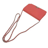 シャネル CHANEL マトラッセ チェーンウォレット A84428 ピンク シルバー金具 キャビア レディース ショルダーバッグ