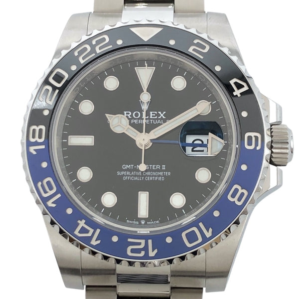 ロレックス ROLEX GMTマスター2 126710BLNR ブラック ステンレススチール SS メンズ 腕時計