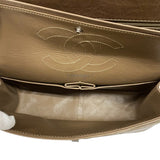シャネル CHANEL 2.55 ラージフラップバッグ A37586 ゴールド シルバー金具 エイジドカーフ レディース ショルダーバッグ