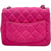 シャネル CHANEL ミニマトラッセ18 A35200 17番台 ピンク/シルバー金具 マットキャビアスキン レディース ショルダーバッグ
