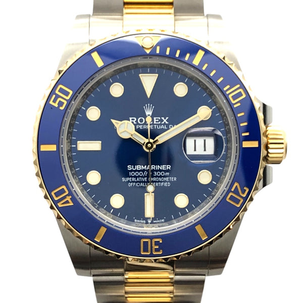 ロレックス ROLEX サブマリーナ 126613LB ブルー K18ゴールド K18/SS 自動巻き メンズ 腕時計
