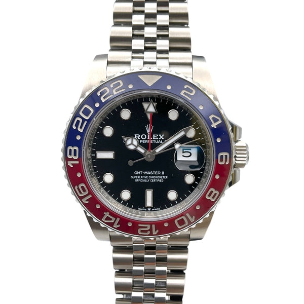 ロレックス ROLEX GMTマスター2 126710BLRO ブラック ステンレススチール メンズ 腕時計