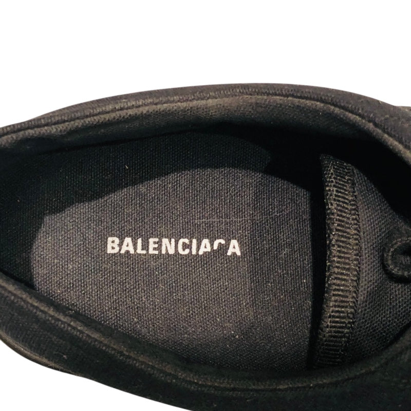 バレンシアガ BALENCIAGA サイドロゴカットスニーカー キャンバス レディース スニーカー
