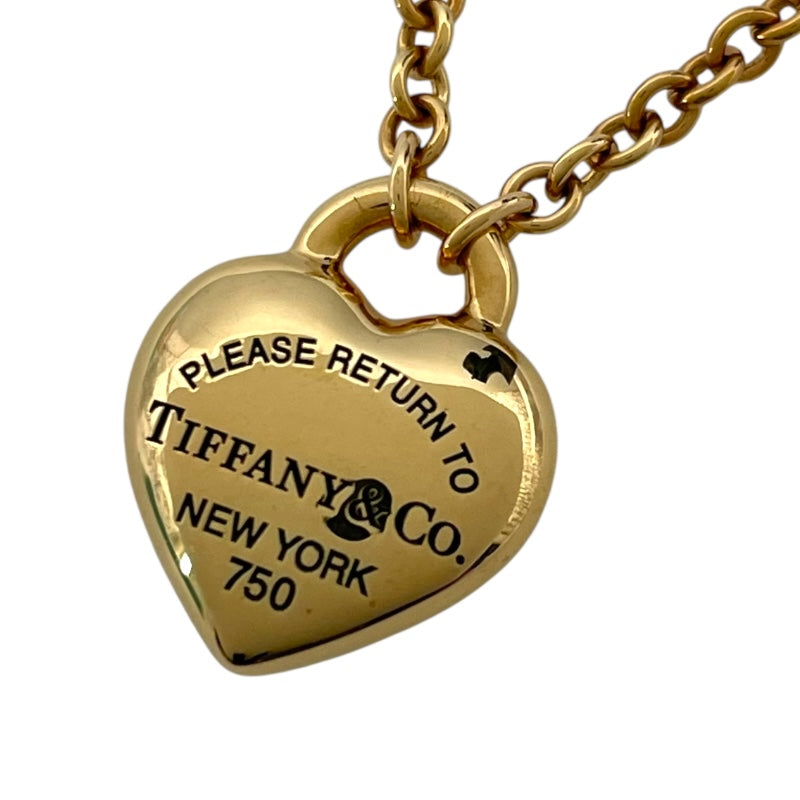 ティファニー TIFFANY＆CO リターントゥティファニー フルハート ネックレス ゴールド 750YG ジュエリー