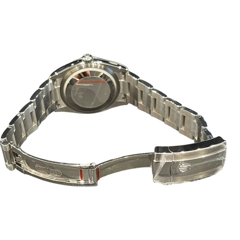 ロレックス ROLEX デイトジャスト36 パームモチーフオリーブグリーン 126234G グリーン WG/SS メンズ 腕時計