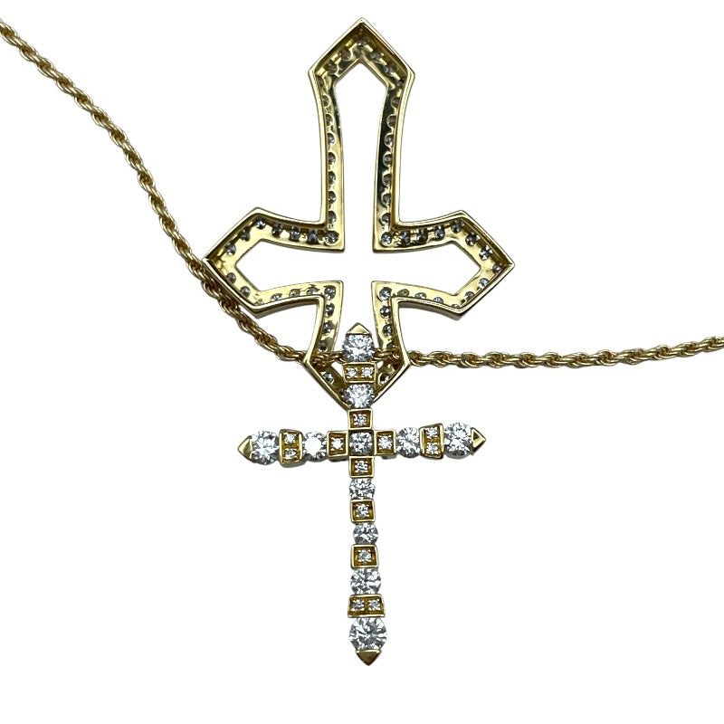 ダミアーニ DAMIANI ベルエポッククラウン ダイヤネックレス Mサイズ ゴールド 750 ジュエリー