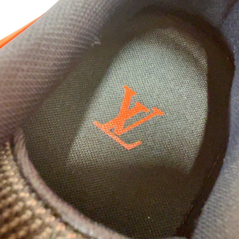 ルイ・ヴィトン LOUIS VUITTON ミレニアムライン　ローカットスニーカー FD0251 オレンジ/ブラック ラバー メンズ スニーカー