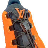 ルイ・ヴィトン LOUIS VUITTON ミレニアムライン　ローカットスニーカー FD0251 オレンジ/ブラック ラバー メンズ スニーカー