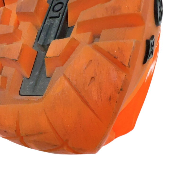 ルイ・ヴィトン LOUIS VUITTON ミレニアムライン　ローカットスニーカー FD0251 オレンジ/ブラック ラバー メンズ スニーカー