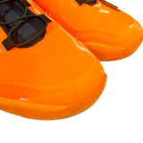 ルイ・ヴィトン LOUIS VUITTON ミレニアムライン　ローカットスニーカー FD0251 オレンジ/ブラック ラバー メンズ スニーカー