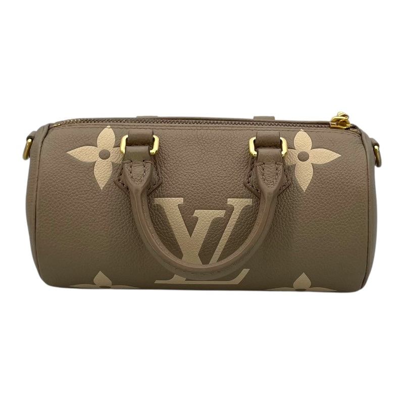 ルイ・ヴィトン LOUIS VUITTON パピヨンBB M46031 トゥルトレール クリーム モノグラム・アンプラント レディース ハンドバッグ
