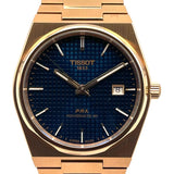 ティソ TISSOT PRX パワーマティック 80 T137.407.33.041.00 ブルー SS 自動巻き メンズ 腕時計